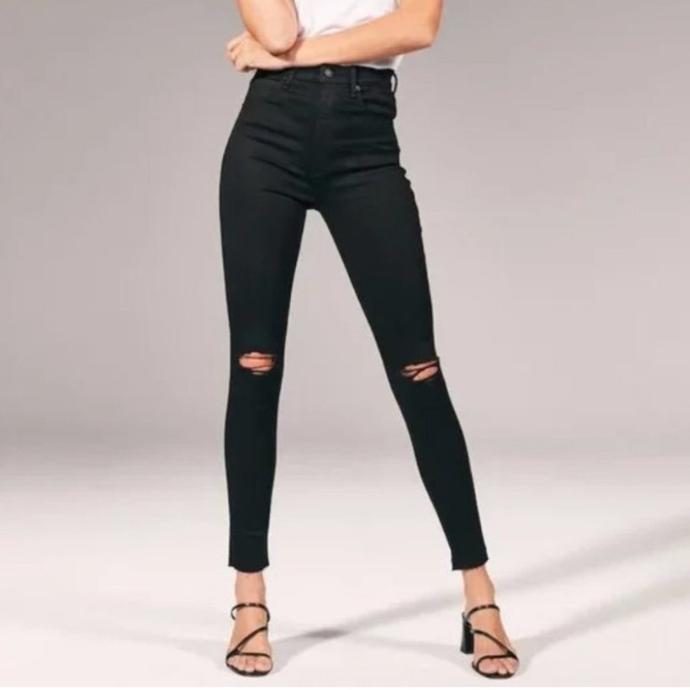Abercrombie & Fitch Black Women's Jeans